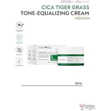 River Anyong Cica Tiger Grass Ton Eşitleyici ve Kızarıklık Karşıtı Krem Medium 20 Spf 30 ml Orta Cilt Tonları