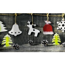 Özbience Noel Temalı Kedi Köpek Mama ve Su Kabı Matı 40X60 cm