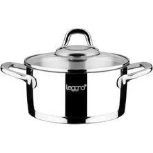 River 8 Parça Süzgeçli Çelik Tencere Seti 24CM Süzgeçli Derin Tencere 20-16CM Derin Tencere 24CM Sığ Tencere