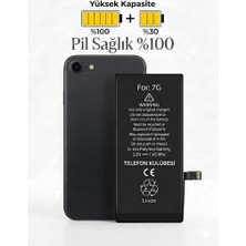 Telefon Kulübesi iphone 7 Uyumlu Batarya Pil Güçlendirilmiş + Tamir Seti