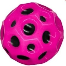 River Moon Ball (Yükseğe Zıplayan Top) - 7 cm - Süper Eğlenceli Uzay Topu - Space - Bouncy Ball - Mor