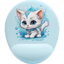 River Yavru Kedi Bilek Destekli Mouse Pad
