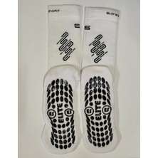 Allians Unisex Uzun Anti Kaymaz Beyaz Çorap, Konfor ve Güvenliğin Buluşması