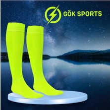 Allians Parlak Neon Futbol Maç Çorabı, Kaleci ve Kapıcı Için Rahat ve Şık