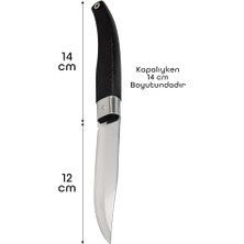 River Desan Denizli Yatağan Paslanmaz Çelik Çakı Büyük Plastik Saplı 26 cm