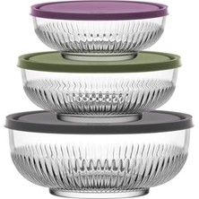 River Tokyo 3'lü Saklama Kabı Seti