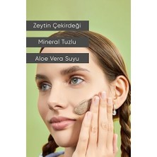 River Iva Natura Organik Yüz Peeling Kaya Tuzu Özlü, Mineral Bakım, Doğal ve Vegan, Parabensiz, 125 ml