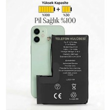 Telefon Kulübesi iphone 12 Pro Max Uyumlu Batarya Pil Güçlendirilmiş + Tamir Seti