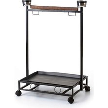 EuroGold Hnrlishp Papağan Sehpası Dövme Demir