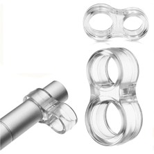 River Şeffaf Silikon Plastik Kapı Kolu Tutucu Tutacağı Durdurucu Pencere Tamponu Stoperi (20 Adet)