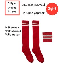 Allians Çocuklar Için Çok Renkli Çemberli Futbol Halı Saha Maç Çorabı Tozluk