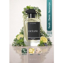 ILLUSIONE Océane Edp Erkek Parfüm 100ML | Ferah-deniz-narenciye| Aromatik, Limon, Gül