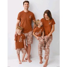 Anne & Kız Pijama Takımı, (Ayrı Ayrı Satılmaktadır), %100 Pamuklu,