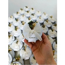 Bebek Hediyesi Mum Doğum Günü Mevlüt Hediyelik Teneke Kutulu Mum 10 Adet