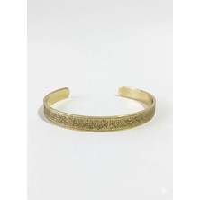 Güney Takı Store Ayetel Kürsi Içi Dualı Pirinç Bileklik Süleyman Mührü Celcelutiye Ismi Azam Felak-Nas Ashabı Kehf