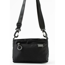 Oldso Sanmorris Kadın 3 Bölmeli Paraşüt Kumaş Ayarlanabilir Çapraz Askılı Çanta 6010