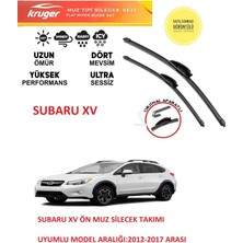 Kruger Subaru Xv Ön Muz Silecek Takımı 2014 Model Araca Özel (Aparatsız Direk Montaj)