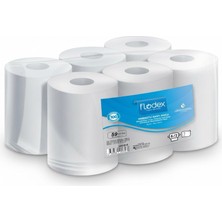 Flodex Hareketli Kağıt Havlu 2 Katlı 6 Rulo 4kg 68m