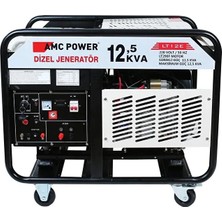 Amc Power Amcpower 12,5 Kva Dizel Jeneratör 220 Volt