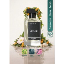 ILLUSIONE Nuage EDP Erkek Parfüm 100ml | Narenciye-Marin-Fresh | Deniz, Bergamot, Narenciye, Amber