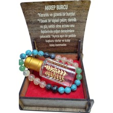 Tasarım Akrep Burcu Doğal Taş Bileklik ve Kokusu