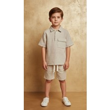 Ugly Duck Nanica 3-8 Yaş Arası T-Shırt Şort Takım - Yeşil