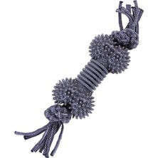 Hnrlishp Eastland Ipli Tpr Köpek Çiğ. Oyuncağı Dikenli 30CM Dikenli Kemik 30CM