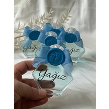 Bebek Hediyelik Cam Kolonya Şişesi Doğum Hediyeliği (10 Adet)