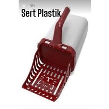 Özbience Elekli Poşetli Kedi Kum Temizleme Küreği, Orijinal Kutusunda