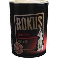 Hnrlishp Rokus Dana Etli Köpek Konservesi 410 gr  x 6 Adet