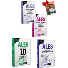 Pegem Akademi Yayıncılık 2026 Ales Soru Bankası - Çıkmış Sorular - 10 Deneme Full Set (Hediyeli)