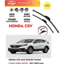 Kruger Honda Cr-V Ön Muz Silecek Takımı 2021 Model Araca Özel (Aparatsız Direk Montaj)