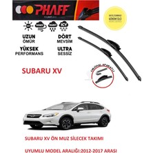 Phaff Subaru Xv Ön Muz Silecek Takımı 2012 Model Araca Özel (Aparatsız Direk Montaj)