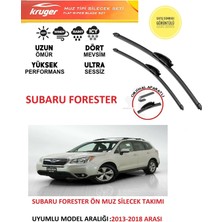 Kruger Subaru Forester Muz Silecek Takımı 2015 Model Araca Özel (Aparatsız Direk Montaj)