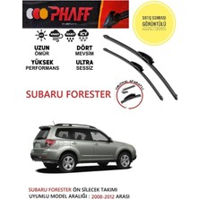 Phaff Subaru Forester Muz Silecek Takımı 2009 Model Araca Özel (Aparatsız Direk Montaj)