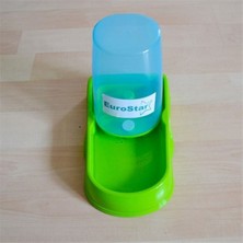 Özbience Otomatik Su Kabı, 3 Lt, Yeşil, Evcil Hayvanlar Için Pratik ve Şık