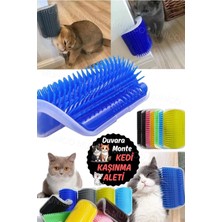 Özbience Duvara Yapışan Kedi Tüy Temizleme ve Kaşınma Taraklı Fırça