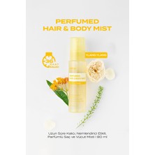 Uzun Süreli Nemlendirici Parfümlü Saç&vücut Misti Kundal Perfumed Hair & Body Mist (Ylang Ylang)