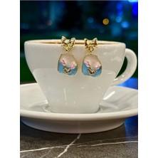 Vintage Pinterest Fiyonk Detay Lale Küpe