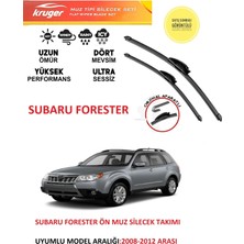 Kruger Subaru Forester Muz Silecek Takımı 2012 Model Araca Özel (Aparatsız Direk Montaj)