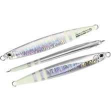 Duo Drag Metal Force Semi-Long Jig 125GR . Silver Glow Zebra