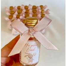 Fiyonklu Hoşgeldin Bebek Etiketli,hediyelik Kolonya,doğum,mevlüt,babay SHOWER,KINA,NIKAH,SÖZ(15ADET)