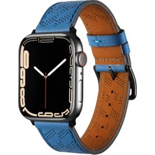 Zore ​​​watch 7 41MM Uyumlu Krd-76 Pu Deri Kordon Strap Kayış - MAVI-8680436646823-MLTD82762