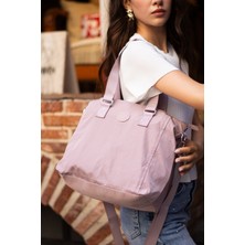 Oldso Sanmorris Kadın Çok Gözlü Suya Dayanıklı Paraşüt Kumaş Askılı El ve Omuz Çantası