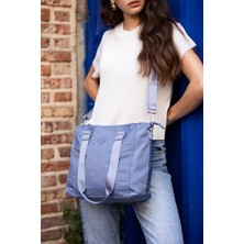 Oldso Sanmorris Kadın Çok Gözlü Suya Dayanıklı Paraşüt Kumaş Askılı El ve Omuz Çantası