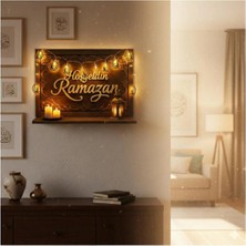 Winnboss Ramazan Süsü Pilli 10 Parça Süsleme Seti 11 Ayın Sultanı Bayramı LED Işıklı Figür