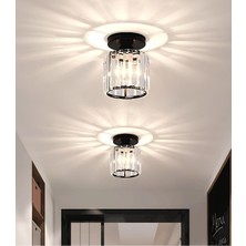 Allians Şık Kristal Taşlı Modern Tavan Avizesi, Mutfak ve Oturma Odası Için