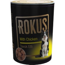 Hnrlishp Rokus Tavuklu Köpek Konservesi 410 gr x 6 Adet
