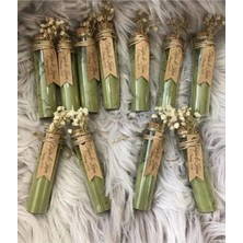 Hediyelik Kına Cam Tüp Şişe (25 Adet)