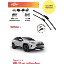 Kruger Toyota Rav4 Ön Muz Silecek Takımı 2006 Model Araca Özel (Aparatsız Direk Montaj)